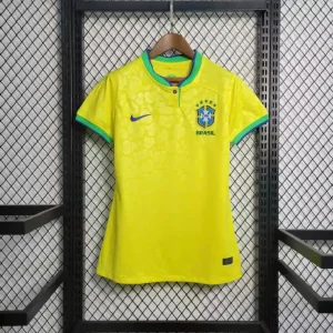 Camisola Brasil Home 2022 FEMININA