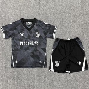 Conjunto infantil Vitória Guimarães alternativo preto 2025/26