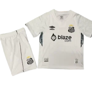 Conjunto Infantil Santos branco 2024/25 Home