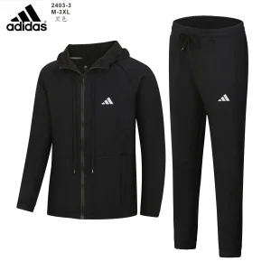 FATO DE TREINO COM CAPUZ ADIDAS HOMEM - PRETO #2403-3