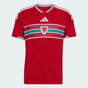 Camisola Seleção País de Gales principal vermelha - Copa do Mundo 2026