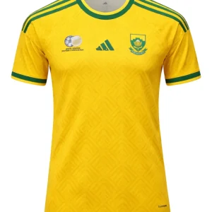 Camisola Seleção da África do Sul principal amarela - Copa do Mundo 2026