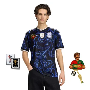 Camisola Seleção Argentina alternativa preta/azul COPA DO MUNDO 2026 - PLAYER - AUTHENTIC