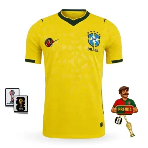 Camisola Brasil principal NEYMAR JR 10 Copa do Mundo 2026 - amarela