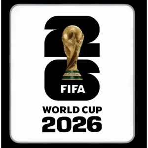 PATCH / BADGE - MUNDIAL 2026 - COPA DO MUNDO 2026 - WORD CUP 2026 - BRANCO