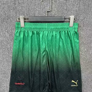 SHORT AC MILAN Edição Especial Off-White 25/26 homem - Dreamland - PRETO e verde