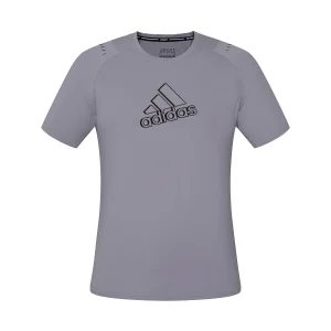 T-SHIRT ADIDAS HOMEM - CINZA #3326-3