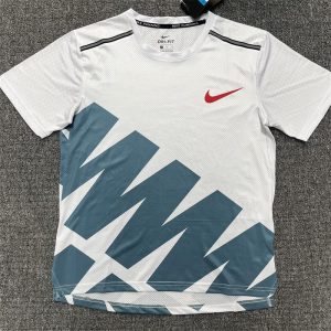 T-SHIRT NIKE HOMEM - BRANCA E AZUL