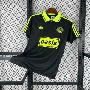 T-SHIRT ADIDAS OASIS HOMEM - PRETO - NEON