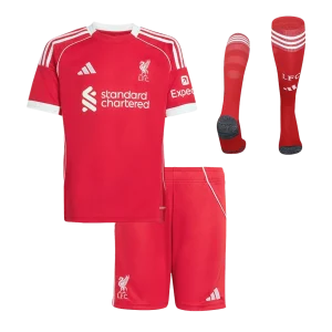 Liverpool Infantil
Casa Futebol Camisa Conjunto (Camisa+Shorts+Meias) 2025/26 Vermelho