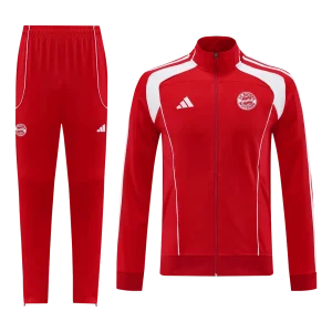Bayern Munich Treino Jaqueta Conjunto (Jaqueta+Calças) 2025/26 Vermelho