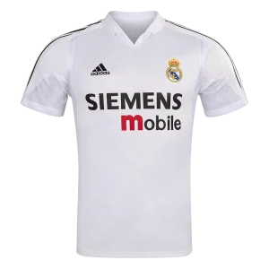 Retrô Real Madrid Casa Camisa 2004/05 Branco