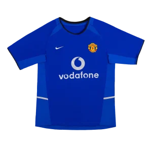 Manchester United Camisola Retro Terceiro Fora 2002/03