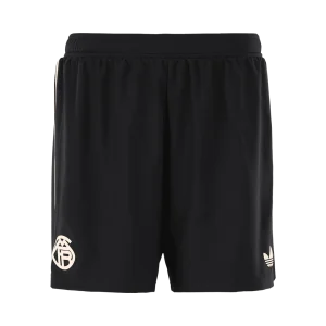 Jogador Bayern Munich Fora Terceira Calções 2025/26 Preto