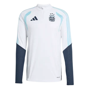 Argentina Infantil Zíper Moletom Conjunto (Top+Pants) 
 2026 Branco
