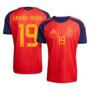 【Super Qualidade】LAMINE YAMAL #19 Espanha
Casa Futebol Camisa 2026 Vermelho