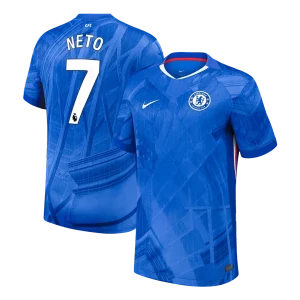 【Super Qualidade】NETO #7 Chelsea
 Casa Futebol Camisa 2025/26 Azul