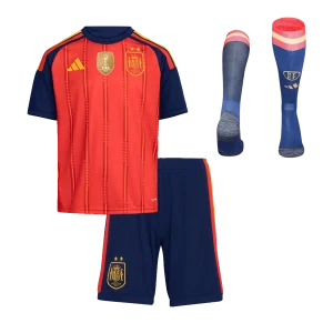 Spain Infantil
Casa Copa do Mundo World Cup Futebol Camisa Conjunto (Camisa+Shorts+Meias) 2026 Vermelho