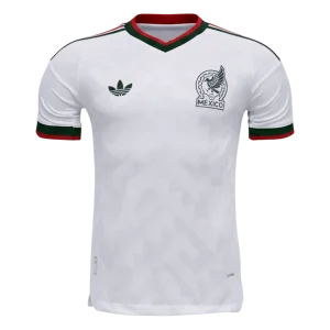 Versão do Jogador México Fora Copa do Mundo Futebol Camisas 2026 Branco