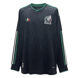 México Manga comprida Camisa 2026 Preto