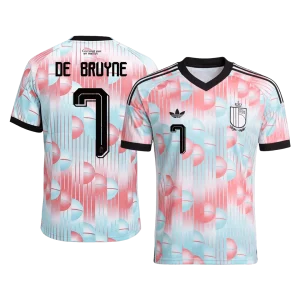 DE BRUYNE #7 Bélgica Fora Copa do Mundo Camisa 2026