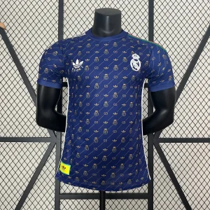 CAMISOLA REAL MADRID EDIÇÃO ESPECIAL LIMITADA AZUL 24/25 homem (VERSÃO JOGADOR)