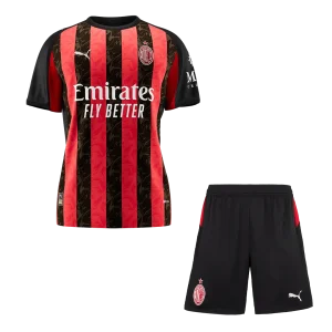 AC Milan Casa Camisa Conjunto (Camisa + Calções) 2025/26