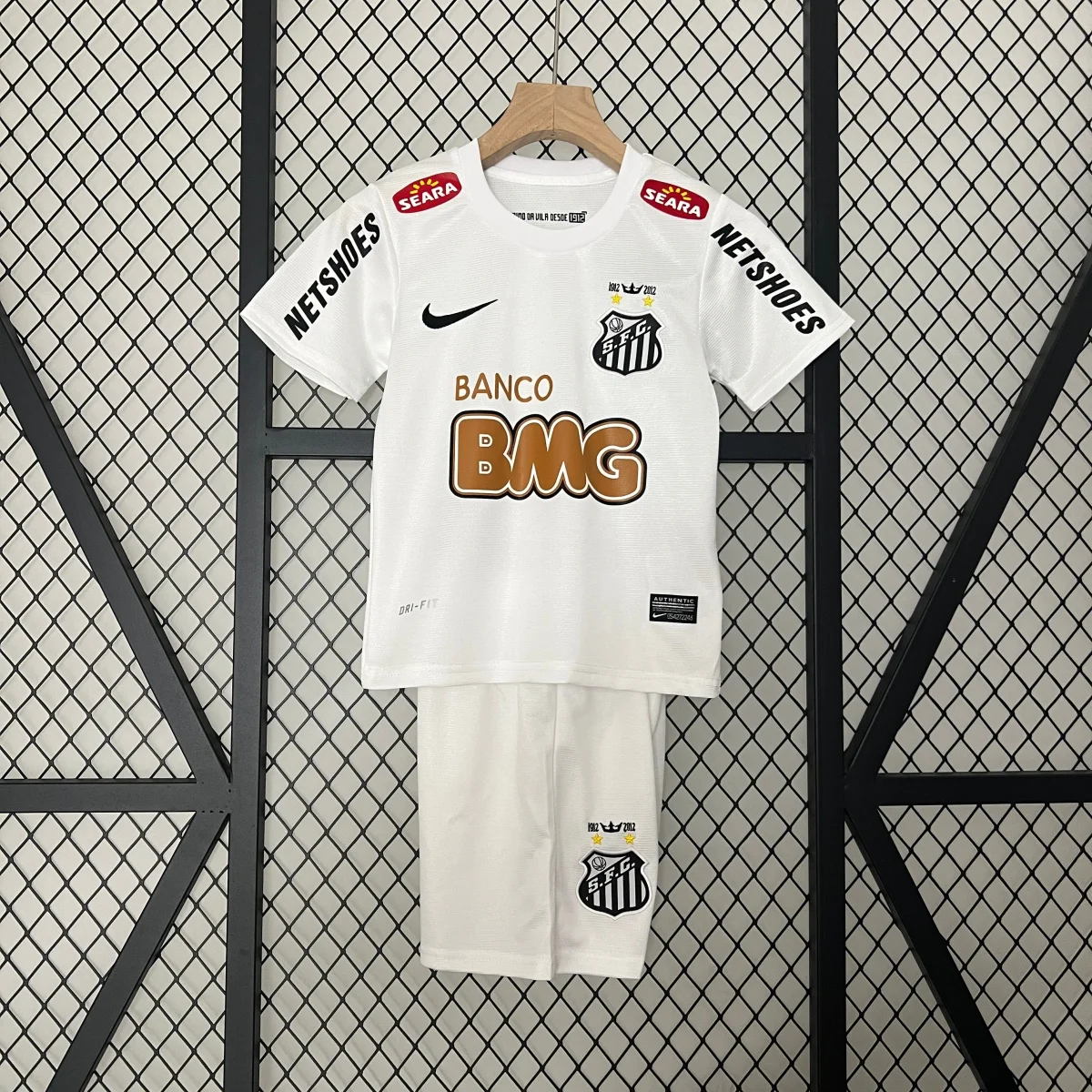 CAMISOLA SANTOS I 11/12 CONJUNTO INFANTIL (RETRO) - Image 2