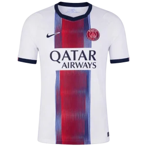 Versão do Jogador PSG Fora Futebol Camisas 2026/27 Branco